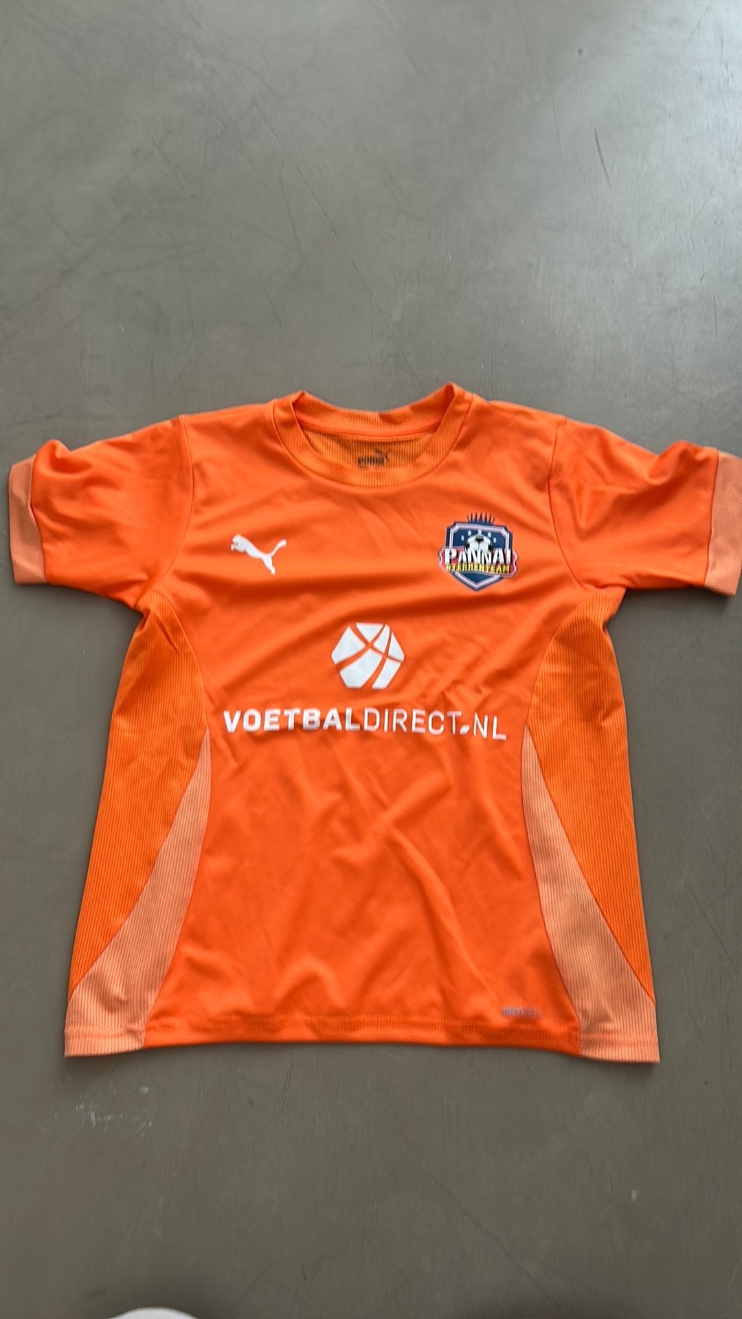 Pannasterrenteam shirt maat 140, Sport en Fitness, Voetbal, Maat XS of kleiner, Ophalen of Verzenden, Zo goed als nieuw, Shirt