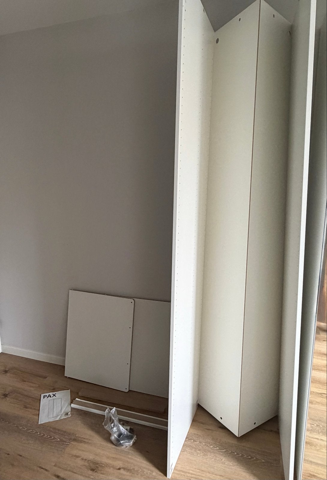 IKEA Pax Kast 75x58x236 cm - Wit, Ophalen, Overige materialen, Gebruikt, 200 cm of meer