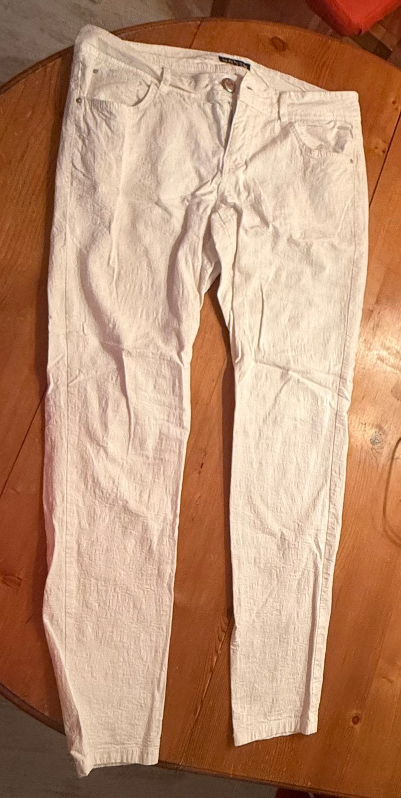 Superstar broek – maat 42 – wit, Wit, Maat 42/44 (L), Ophalen of Verzenden, Zo goed als nieuw