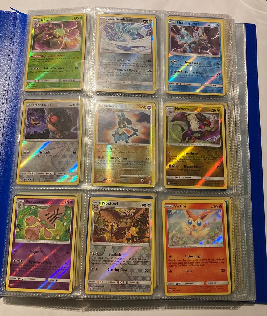 Pokemon kaarten verzameling uit de jaren 2014-2021, Ophalen of Verzenden, Zo goed als nieuw, Meerdere kaarten, Foil