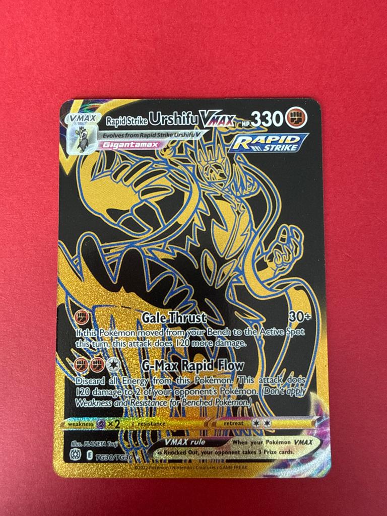 Rapid Strike Urshifu VMAX TG30 (Brilliant Stars) Pokémon Kaa, Ophalen of Verzenden, Nieuw, Losse kaart, Foil