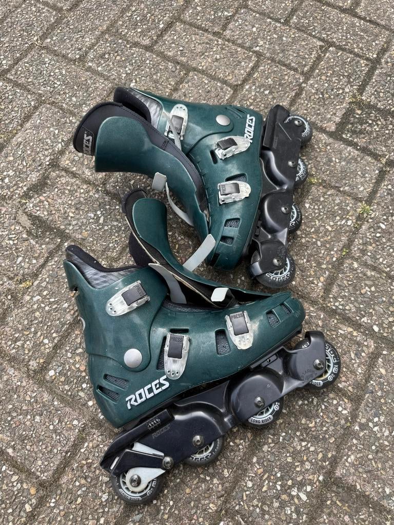 Roces Skeelers - Groen maat 44, Roces, Ophalen of Verzenden, Zo goed als nieuw, Inline skates 4 wielen