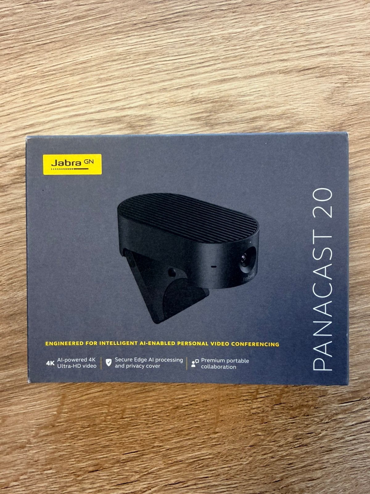 Jabra PanaCast 20 webcam, Ophalen, Nieuw, Bedraad, Zoomfunctie