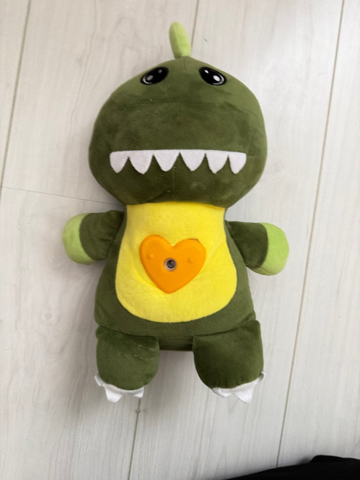 Dino projector knuffel, Groen, Dinosaurus, Met licht, Ophalen of Verzenden