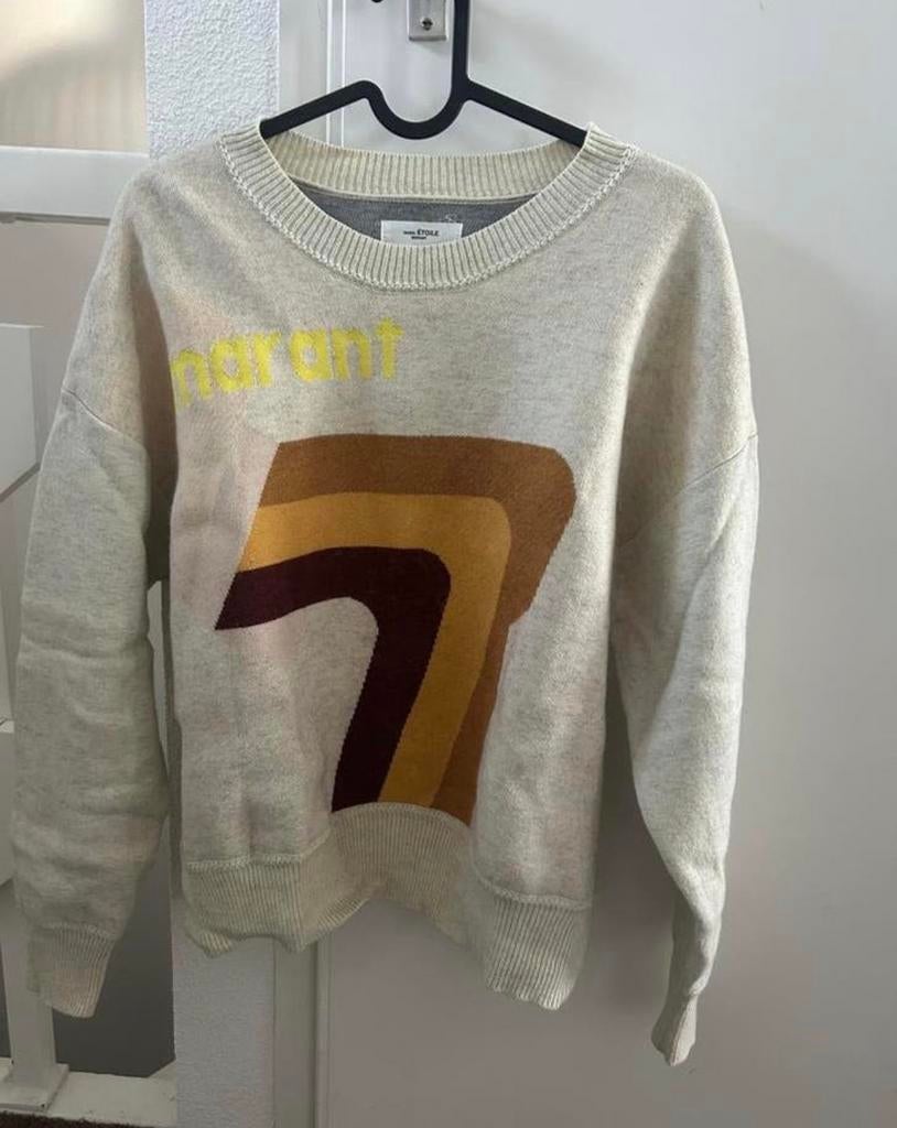 Isabel Marant Étoile trui maat S, Ophalen of Verzenden, Zo goed als nieuw, Maat 36 (S), Beige