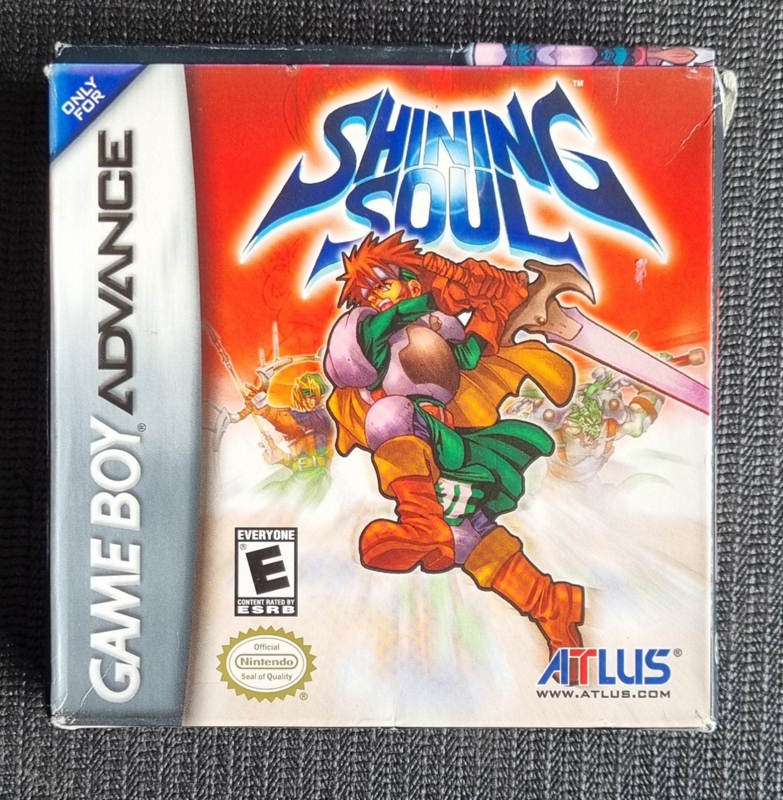 Shining Soul Game Boy Advance (GBA) - Compleet in doos, 1 speler, Ophalen of Verzenden, Zo goed als nieuw, Vanaf 3 jaar
