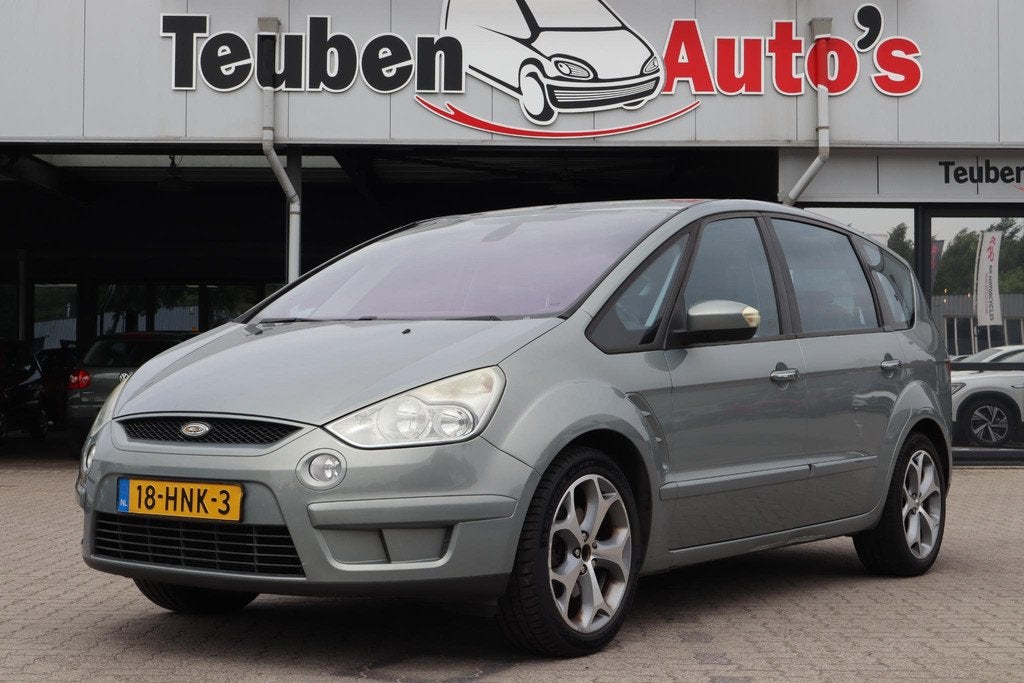 Ford S-Max 2.0-16V | 7 persoons | Leder | Trekhaak | Zie fot, Voorwielaandrijving, 145 pk, Gebruikt, 4 cilinders