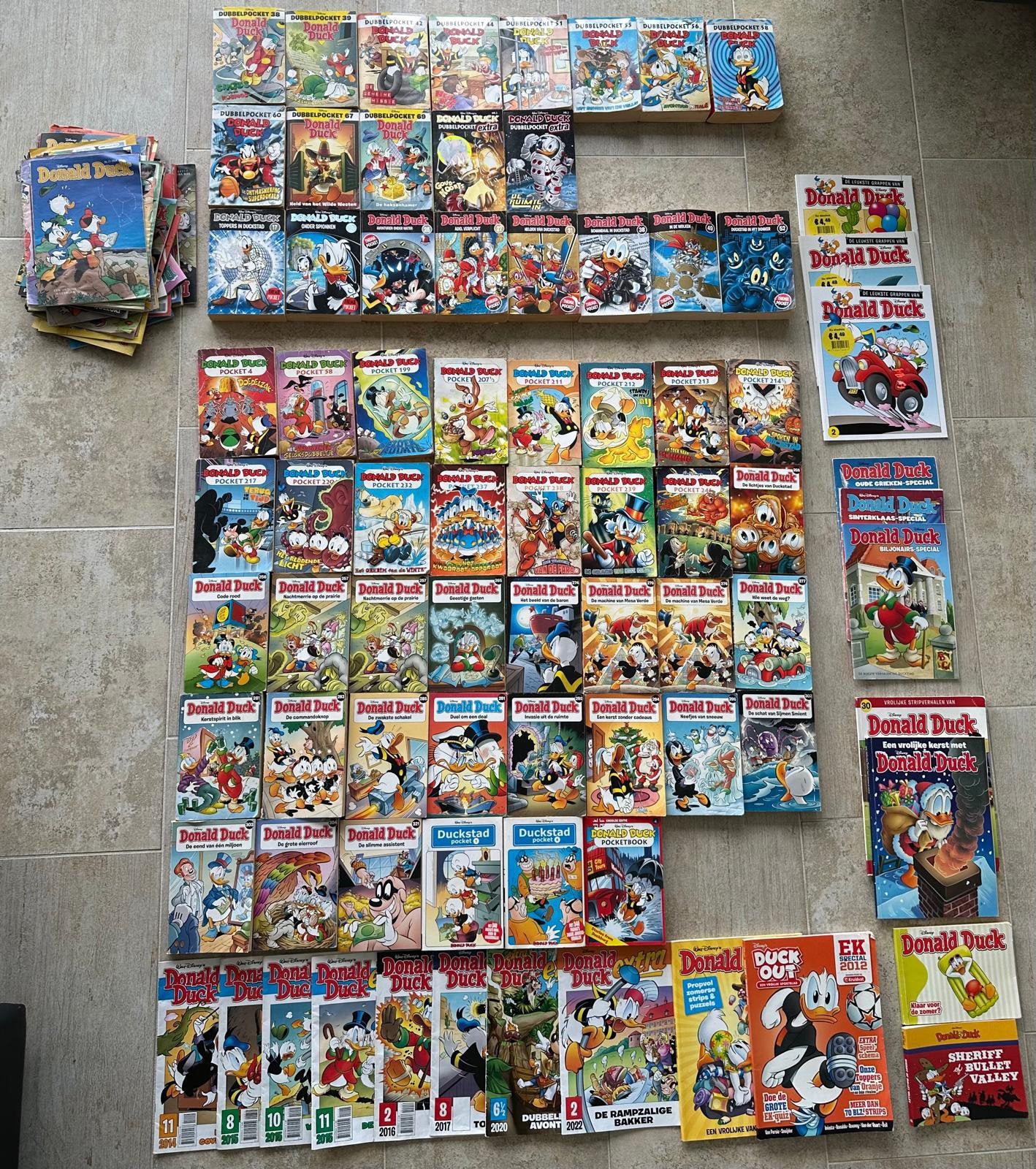 Grote Collectie Donald Duck, Meerdere comics, Ophalen of Verzenden, Zo goed als nieuw, Overige gebieden