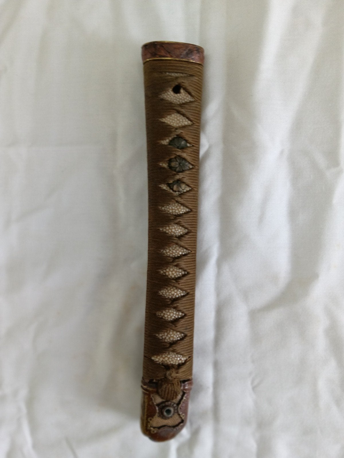 Authentieke WW2 Shin gunto Type 98 tsuka ., Verzamelen, Militaria | Tweede Wereldoorlog, Ophalen of Verzenden, Landmacht, Azië