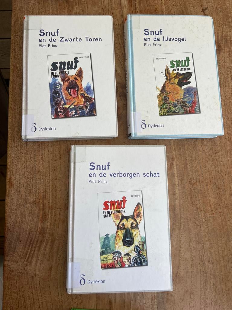 Snuf de Hond boeken - Piet Prins (3 delen), Ophalen of Verzenden, Gelezen, Fictie algemeen