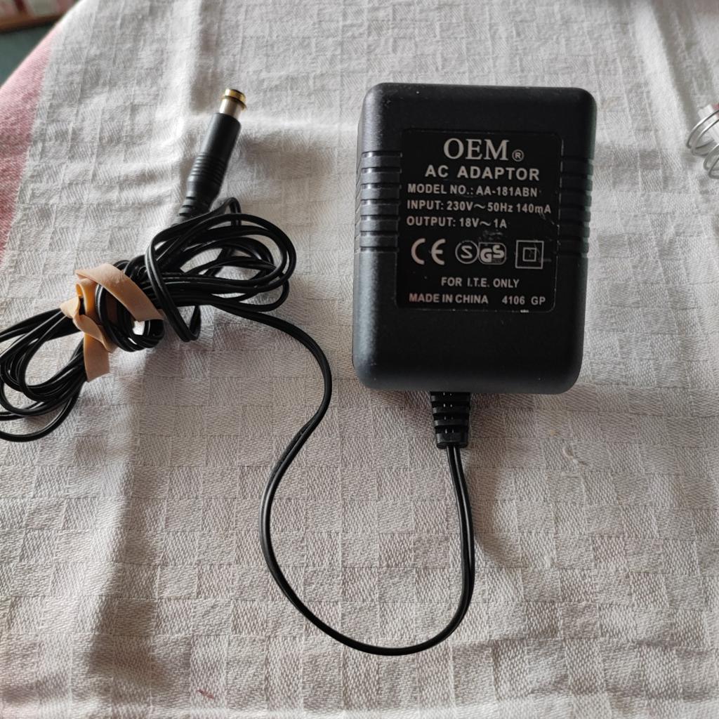 OEM AC Adapter AA-151ABN 15V Voeding, Ophalen of Verzenden, Gebruikt