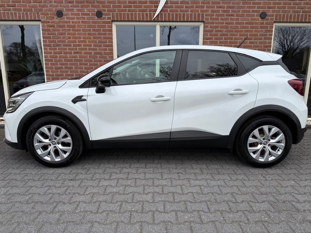 Renault Captur 1.0 TCe Bns Zen TREKHAAK / NAVI / AIRCO / CRU, Auto's, Stof, Gebruikt, Wit, Origineel Nederlands