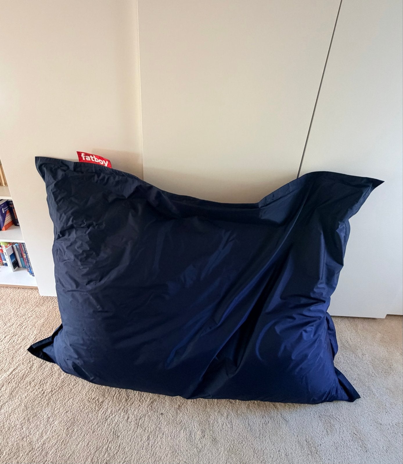 Fatboy Original Zitzak - Donkerblauw, Ophalen, Gebruikt, Blauw, Zitzak
