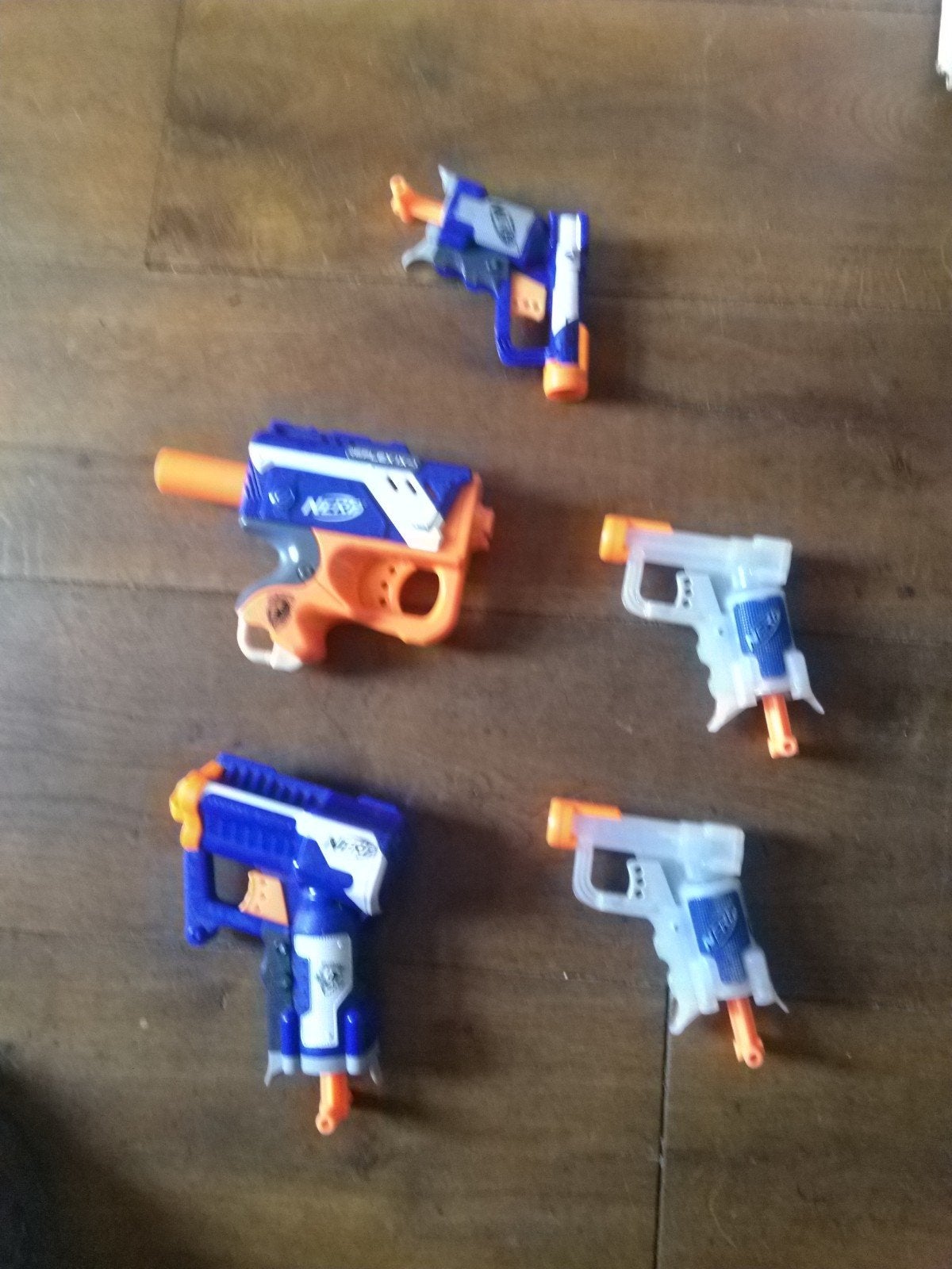 Diverse kleine Nerf blasters: Jolt, Triad EX-3, Reflex, Ophalen of Verzenden, Gebruikt, Jongen of Meisje