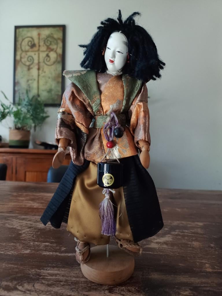 Vintage Kimono Geisha Pop - Japanse Stijl uit Taiwan, Verzamelen, Ophalen of Verzenden, Gebruikt, Pop