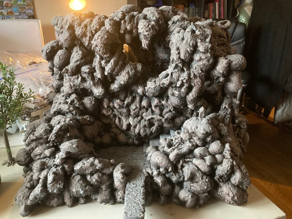 Uniek handgemaakt diorama/display voor verzamelaars LOTR, Ophalen, Gebruikt, Overige typen