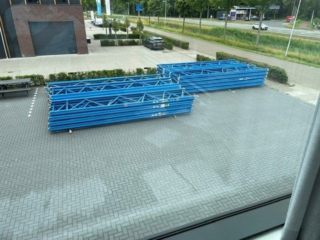 Stow palletstelling staanders extra zwaar uitgevoerd, Ophalen