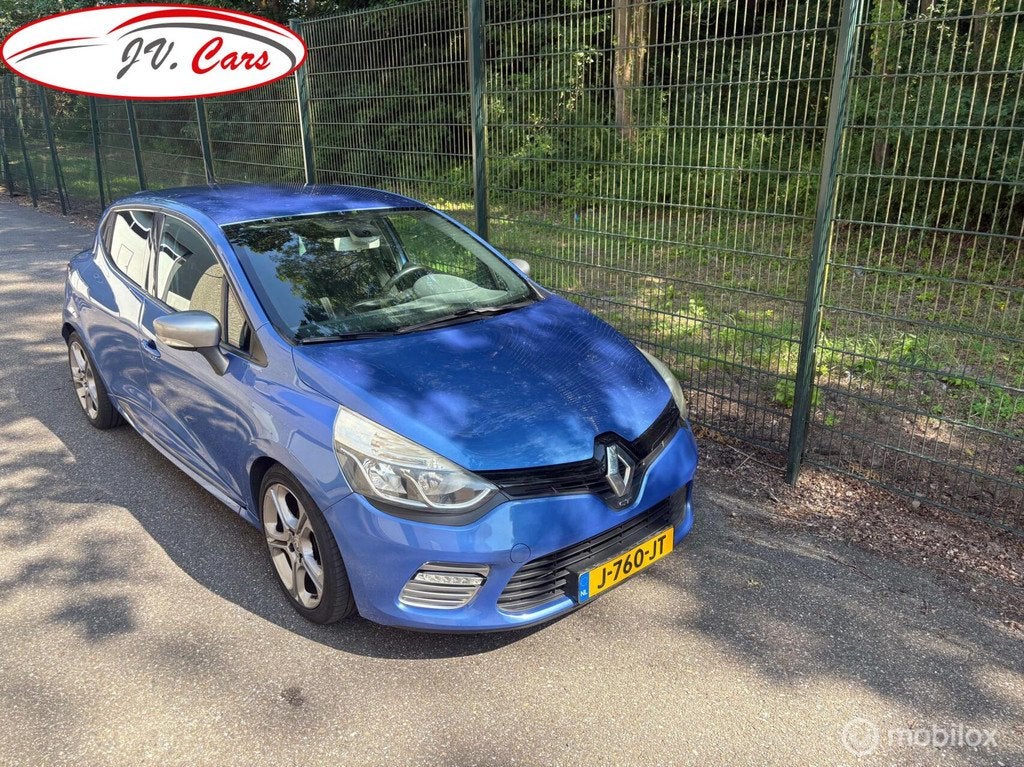 Renault Clio 1.2 GT AUTOMAAT NAV PDC etc, Auto's, Euro 5, Gebruikt, Blauw, 49 €/maand