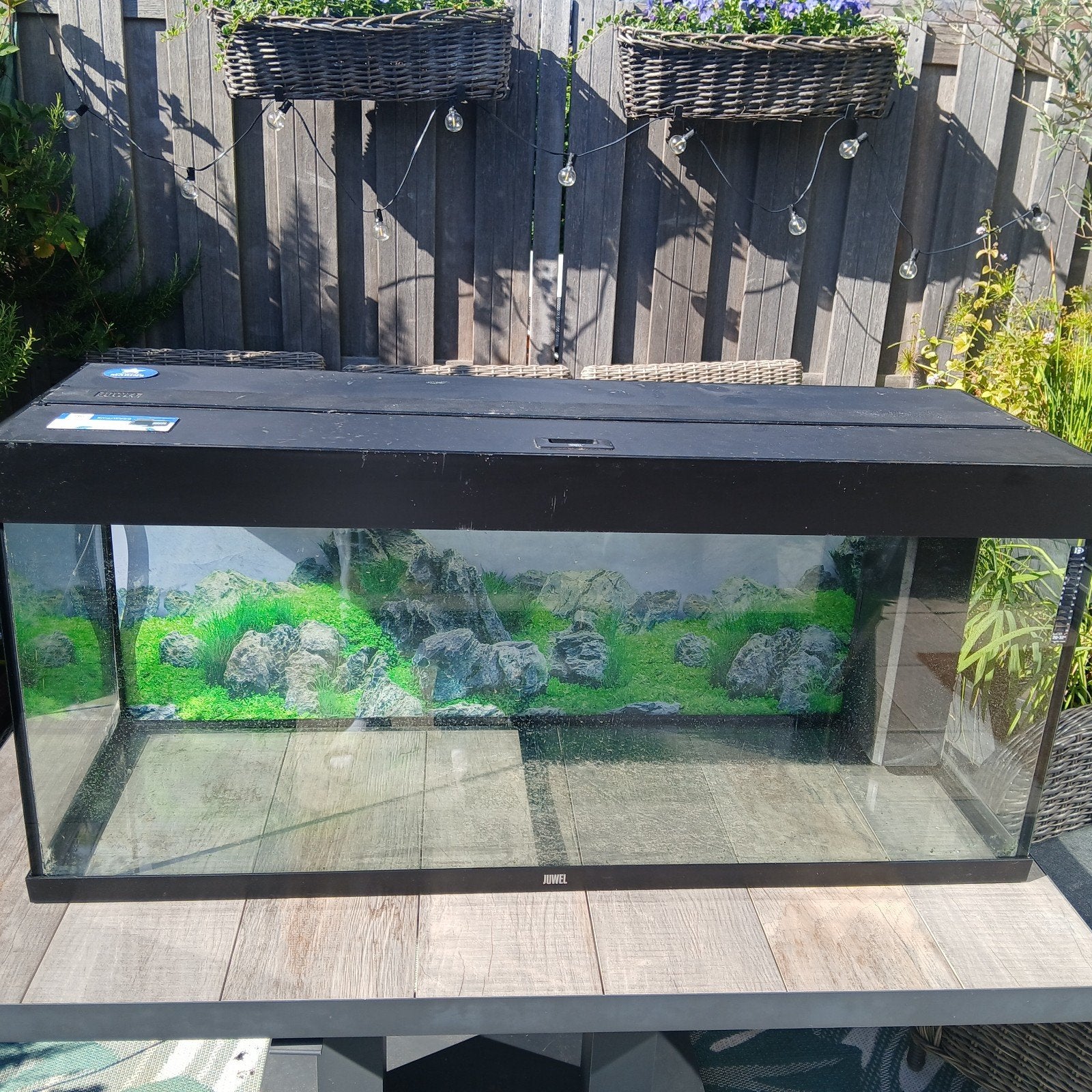 Juwel Rio 240, Dieren en Toebehoren, Ophalen, Gebruikt, Leeg aquarium, Verwarming