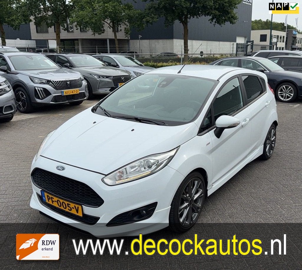 Ford Fiesta 1.0 EcoBoost ST Line, Voorwielaandrijving, 101 pk, Euro 6, Origineel Nederlands