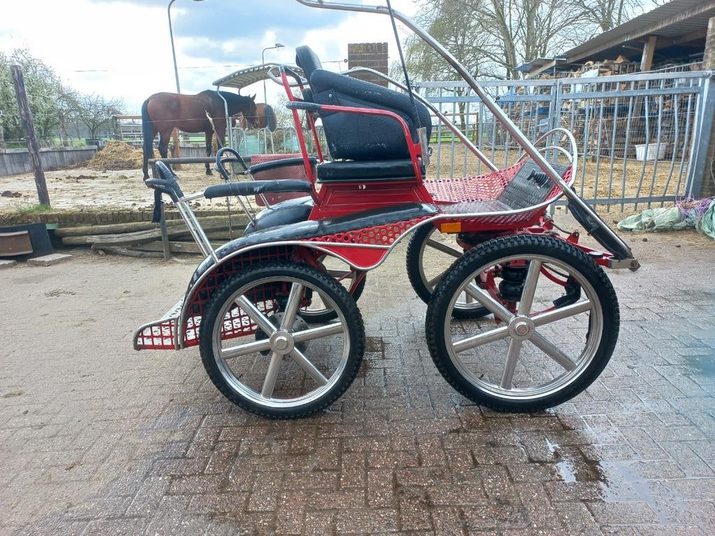 Marathonwagen geschikt voor pony en paard, Dieren en Toebehoren, Gebruikt, Marathonwagen, Paard of Pony