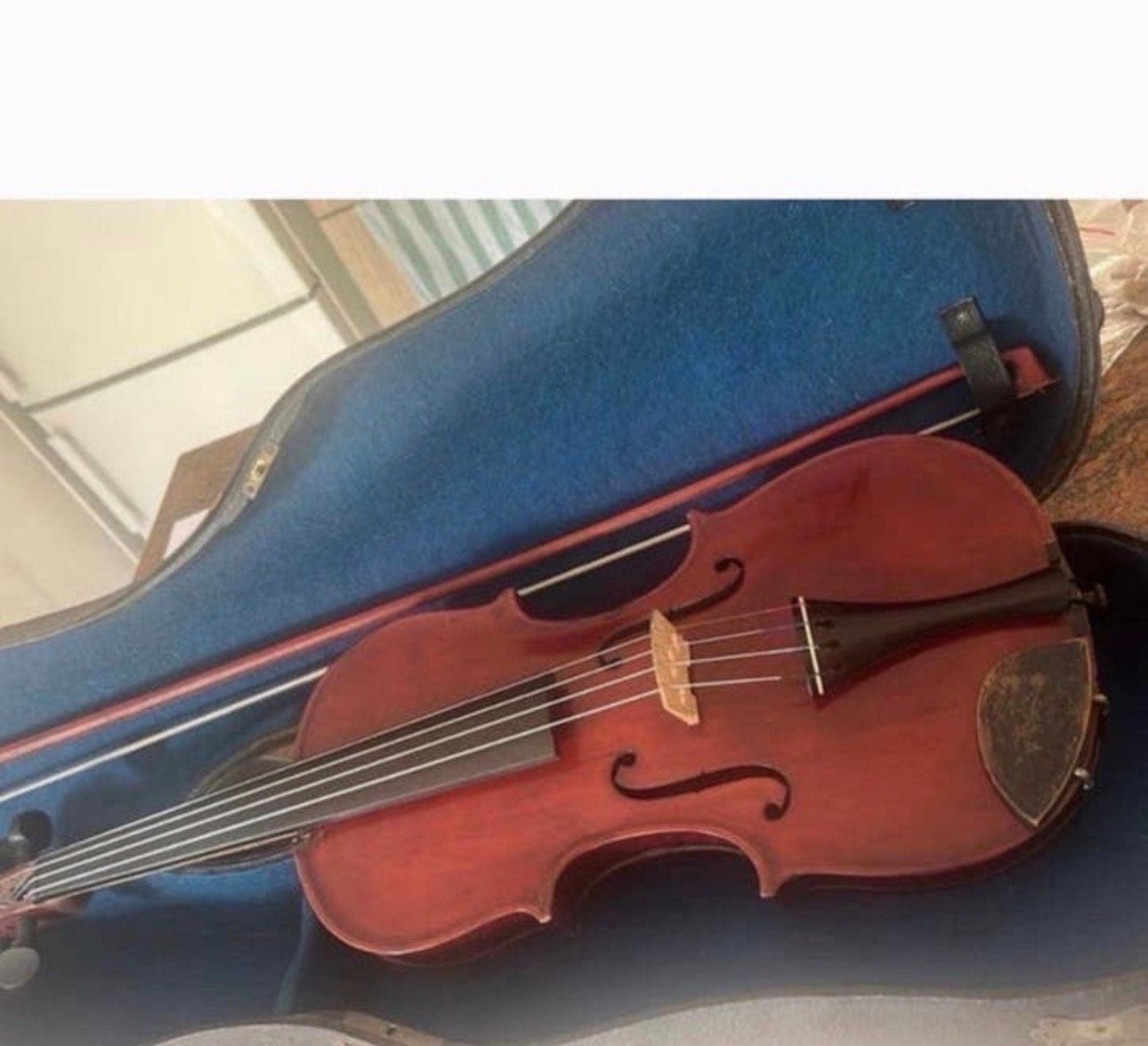 Antieke Oude Hopf Viool uit Klingenthal (19e Eeuw), Muziek en Instrumenten, Strijkinstrumenten | Violen en Altviolen, Gebruikt