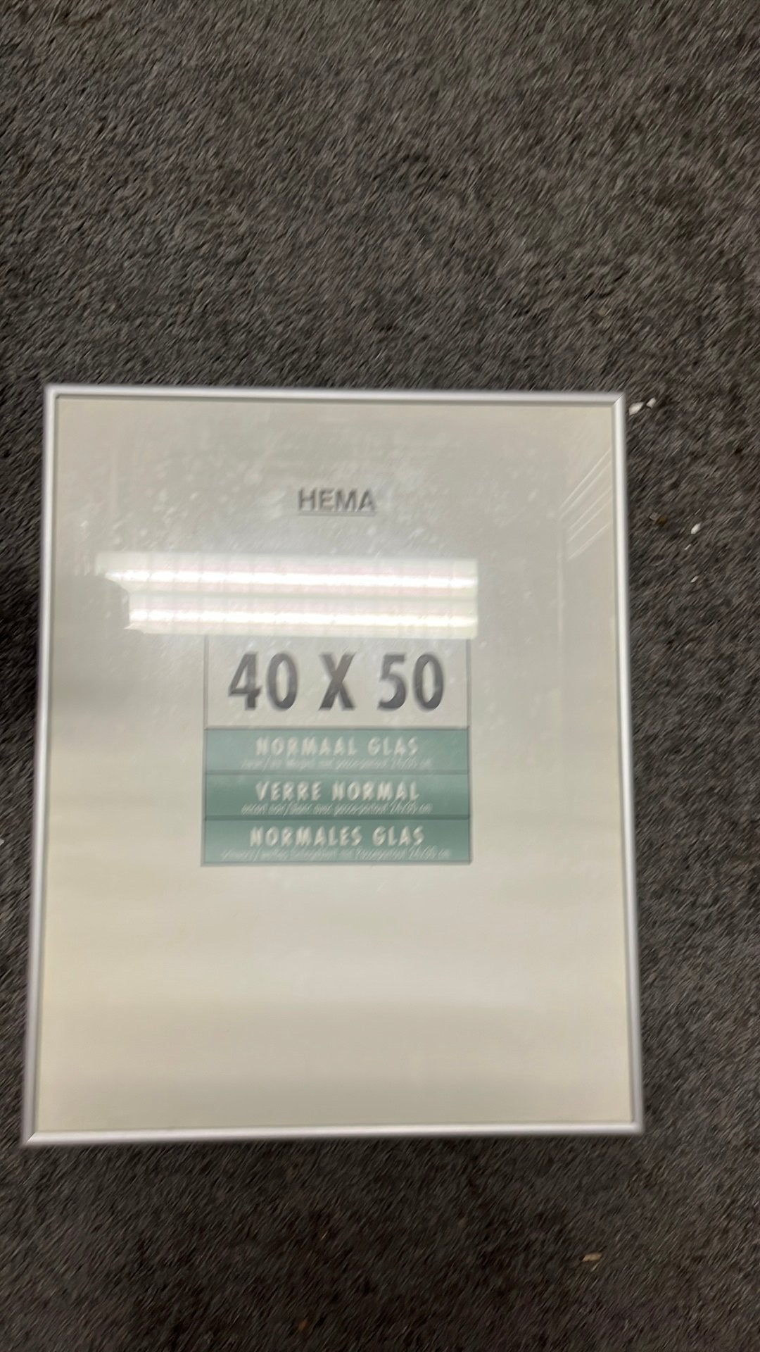Vijf maal fotolijst, 40  50 cm HEMA, Ophalen, Gebruikt, 50 cm, Fotolijst