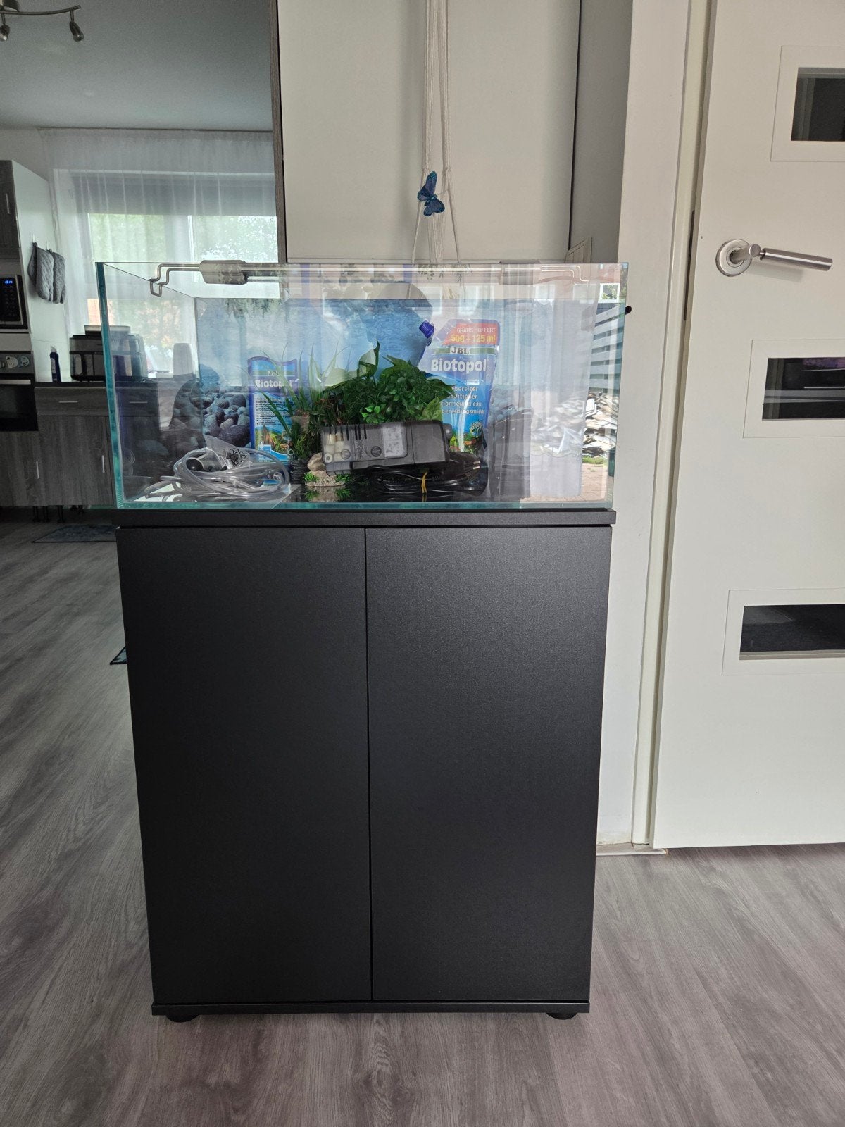 Aquarium met onderkast 60cm, Ophalen, Leeg aquarium, Juwel, Inclusief toebehoren