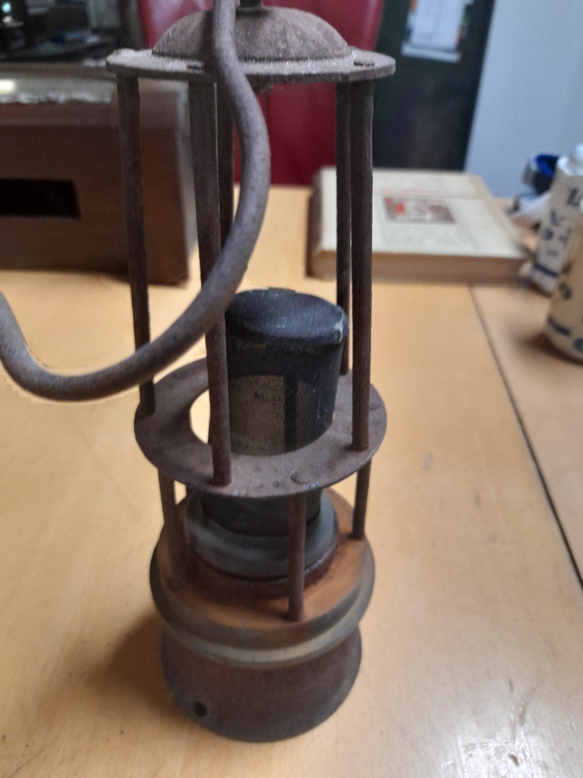 Oude mijnlamp, Ophalen of Verzenden