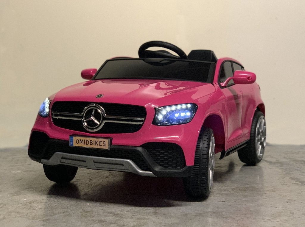 Mercedes GLC Coupe 12v zwart RC - Leder zit - Rubberband, Ophalen of Verzenden, Nieuw, Overige typen