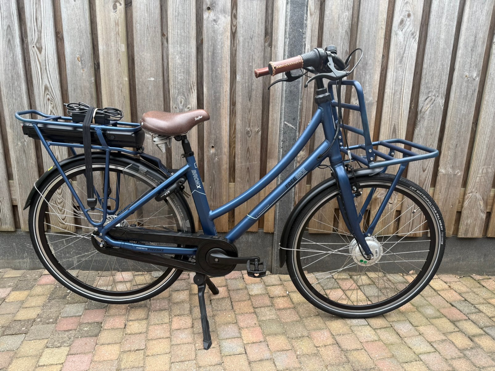 Prachtstaat! Freebike Bronx E-Transporter E-Bike!, Zo goed als nieuw, 51 tot 55 cm, 50 km per accu of meer, Ophalen