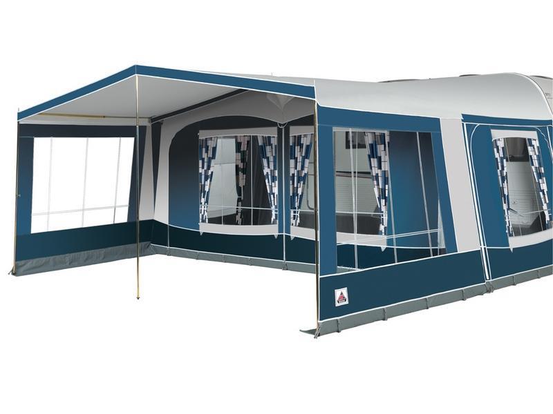 Zeer nette DOREMA LOCARNO PLUS luifel maat 15 met alu frame!, Caravans en Kamperen, Voortenten en Luifels, Ophalen, _, Ten Cate All Season 240g/m2