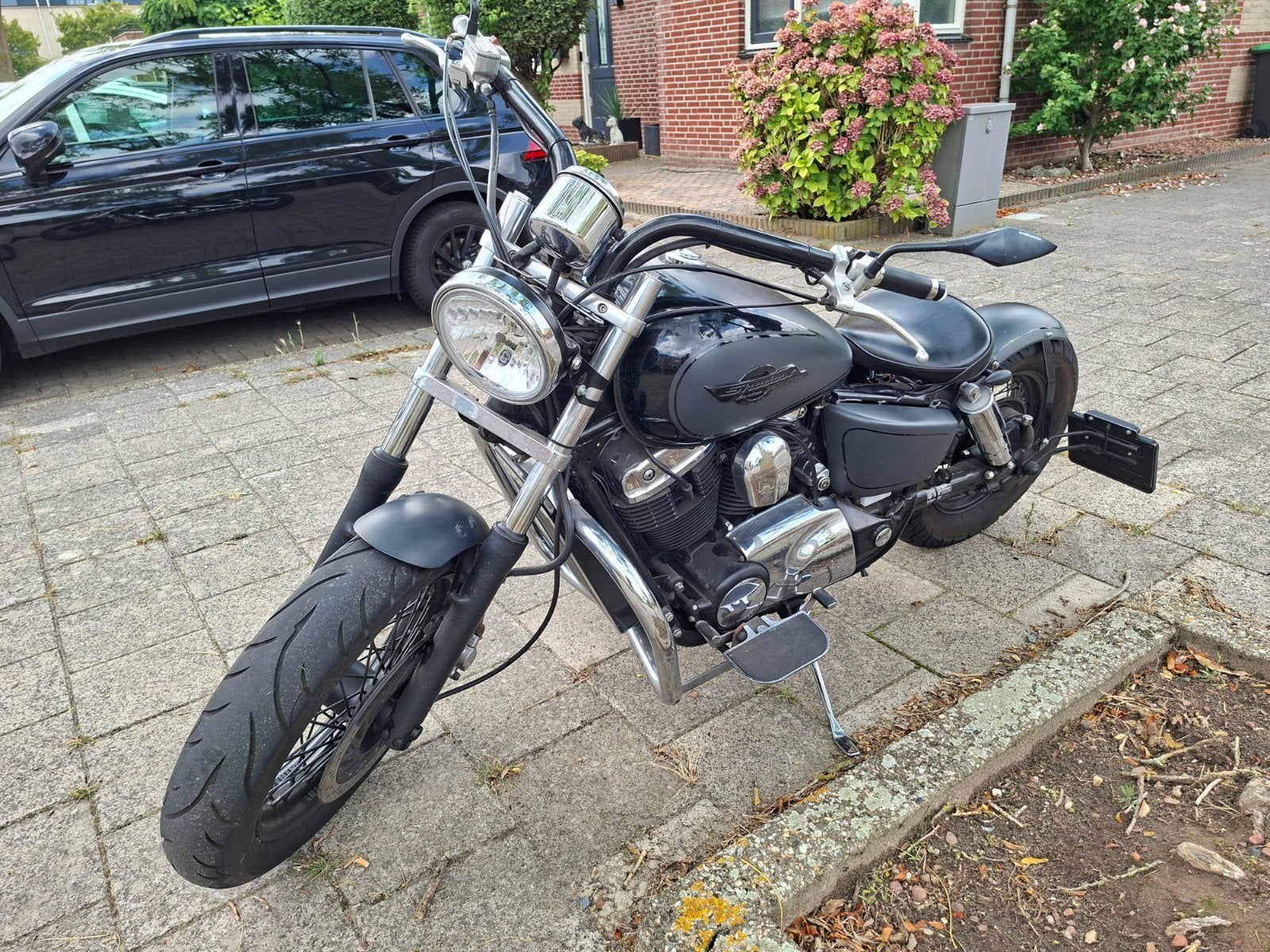 Stoere honda shadow 1100 bobber., Occasion, 4 cilinders, Chopper, Particulier