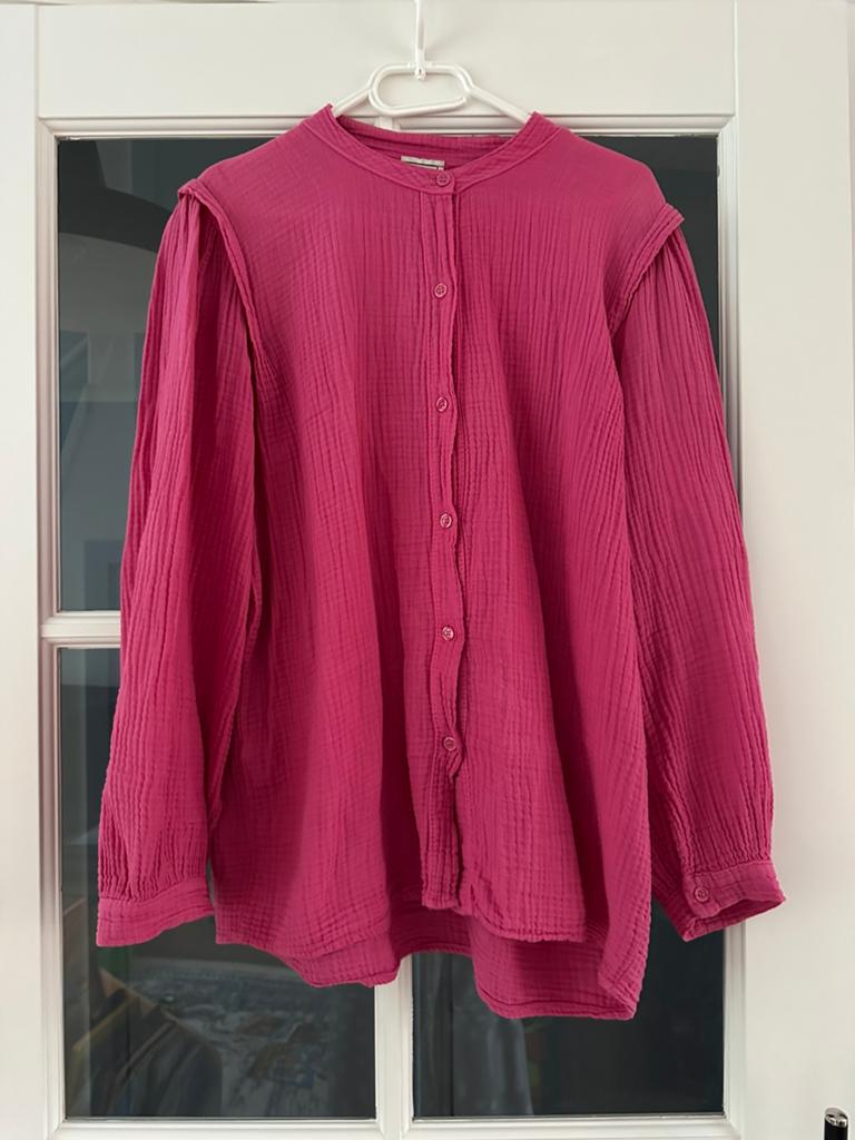 Fuchsia roze mousseline tetra blouse Sweet Jewellery maat XL, Kleding | Dames, Ophalen of Verzenden, Zo goed als nieuw, Maat 42/44 (L)