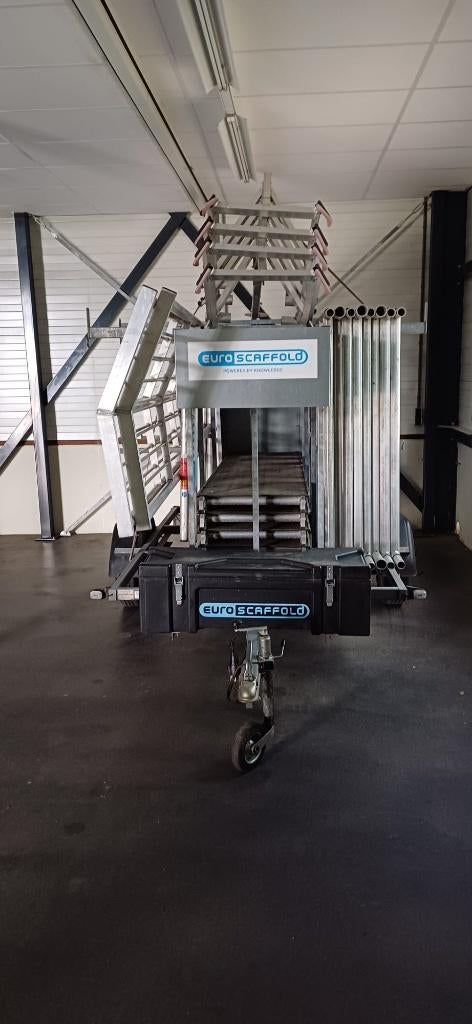 Steigeraanhanger  + Rolsteiger Basic 135x250 10,2m + RSS, Ophalen, Gebruikt, Overige typen, 5 meter of hoger