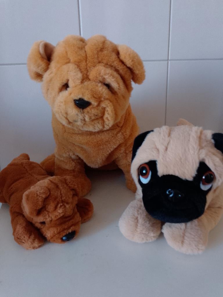 Unieke set hondenknuffel Gosh Designs, Frits Struis & meer!, Overige merken, Overige karakters, Zo goed als nieuw, Wasbaar