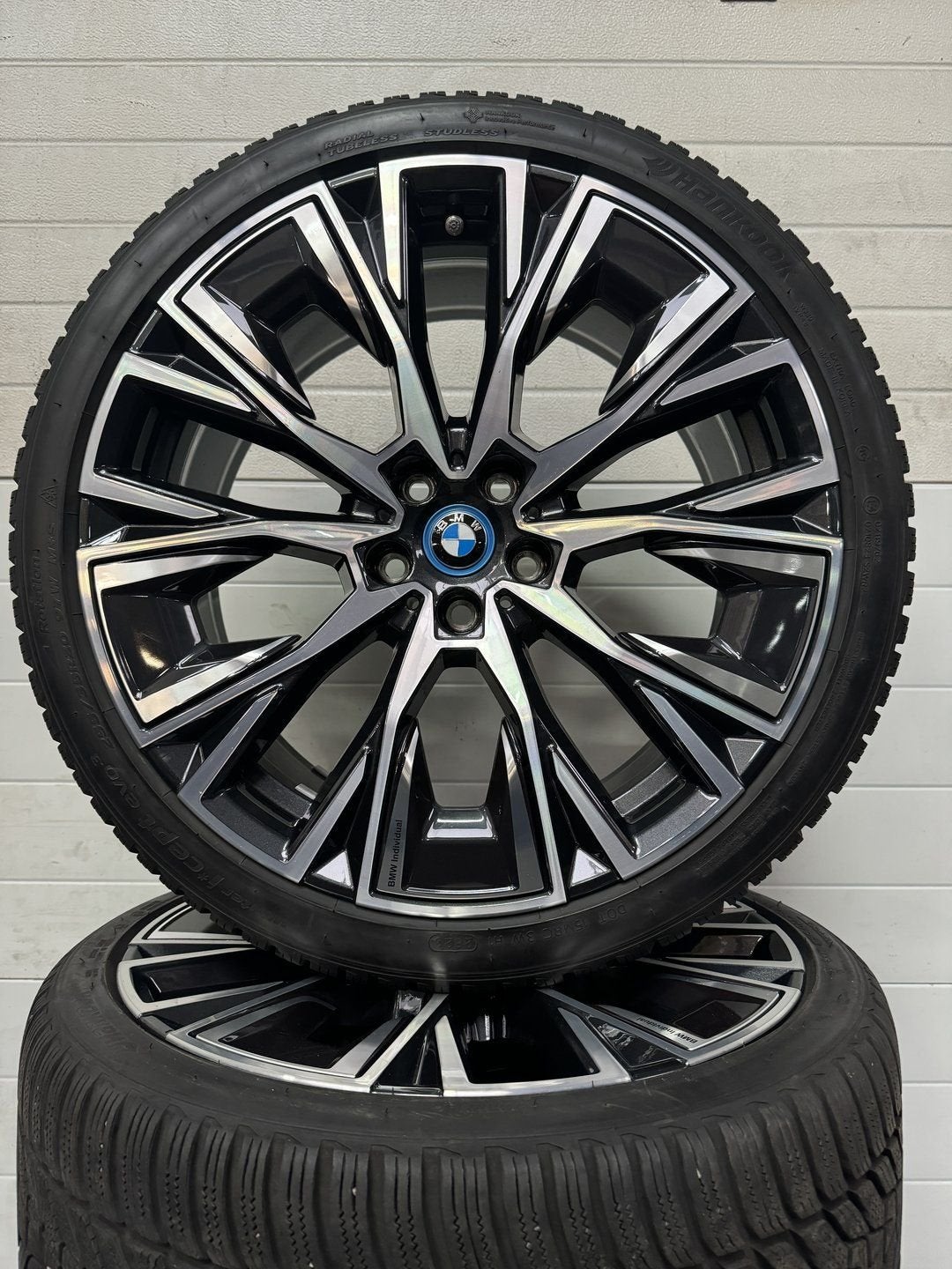 DEMO 20’’ BMW i4 g26 VELGEN WINTERBANDEN ORIG SET TPMS 862i, -, -, Banden en Velgen, 20 inch