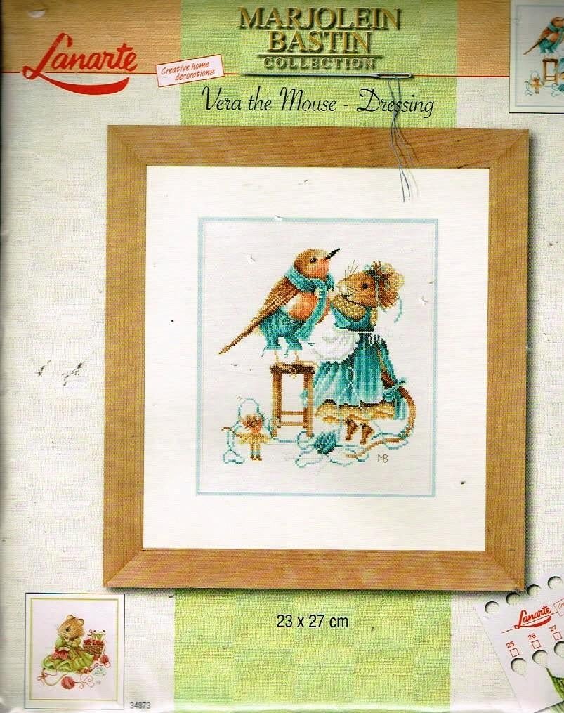Cado SALE Marjolein B / Vera de muis borduurpakket Dressing, Hobby en Vrije tijd, Borduren en Borduurmachines, Ophalen of Verzenden