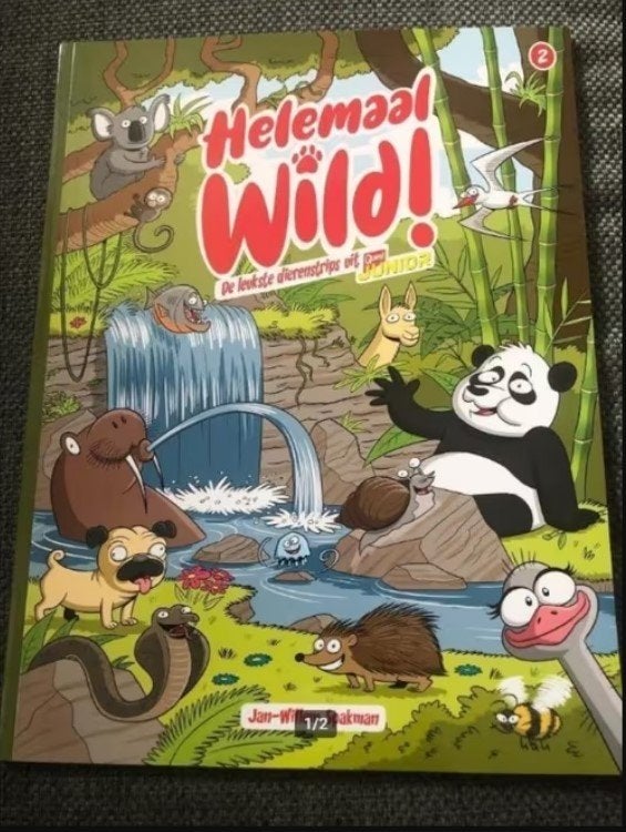Helemaal wild quest junior n2, Eén stripboek, Ophalen of Verzenden, Zo goed als nieuw