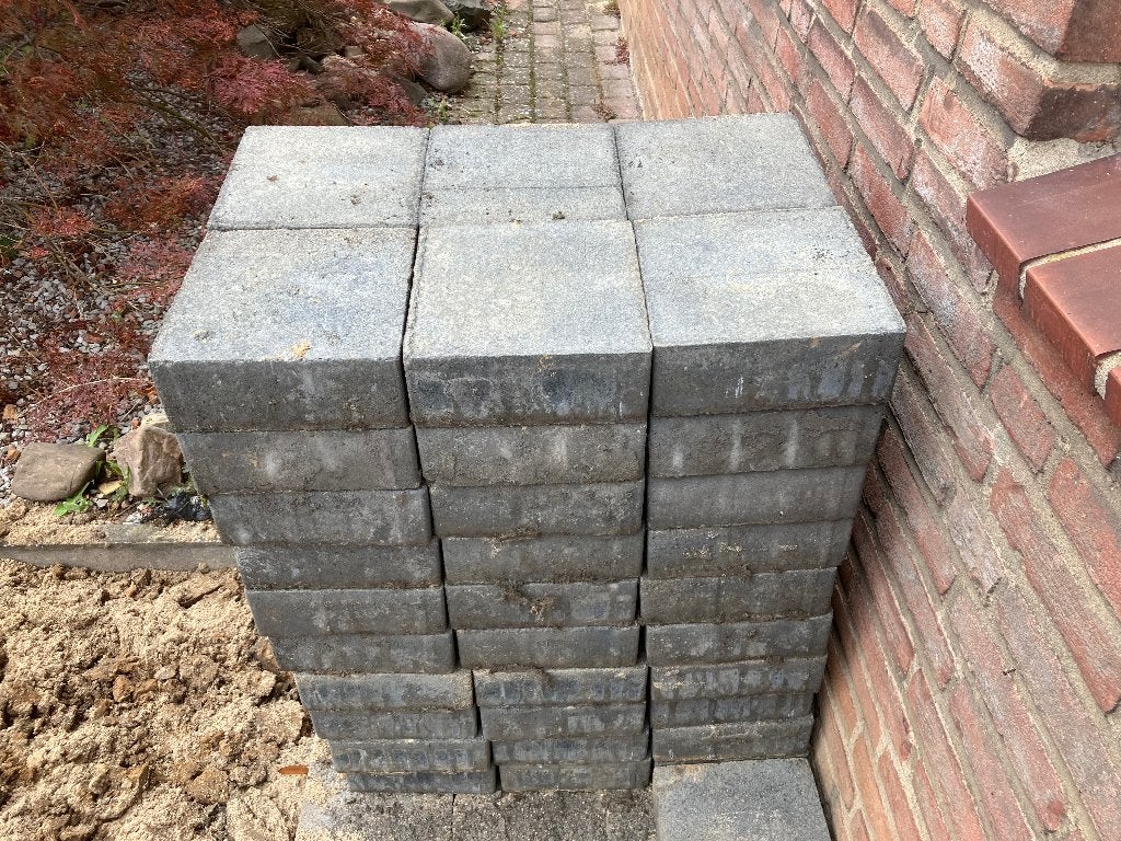 Betontegels, Ophalen, Zo goed als nieuw, 10 m² of meer, Beton