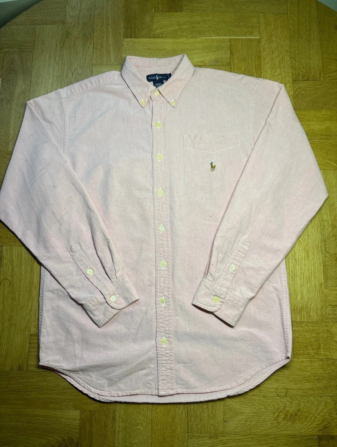 Ralph lauren blouse roze maat L, Verzenden, Gedragen, Roze, Ralph Lauren