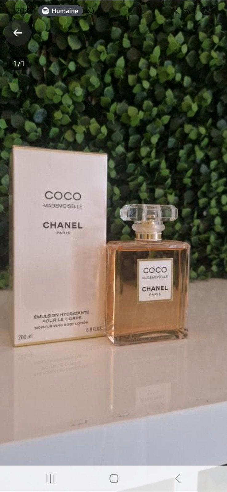 Chanel • Coco mademoiselle • parfum 100 ml + Bodylotion, Ophalen of Verzenden, Zo goed als nieuw