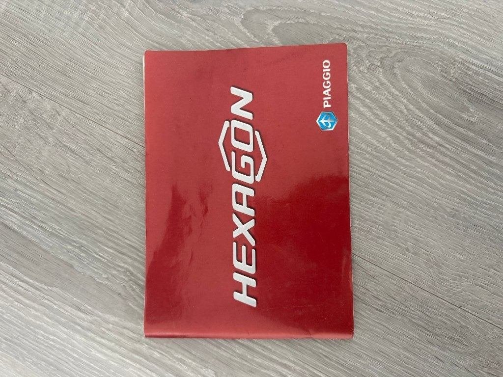 Piaggio Hexagon folder, Ophalen of Verzenden