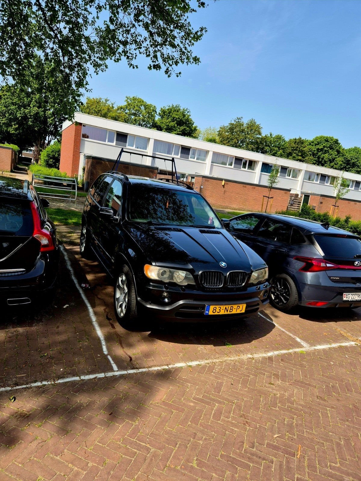 BMW X5 3.0 I AUT 2003 Zwart, Ophalen of Verzenden