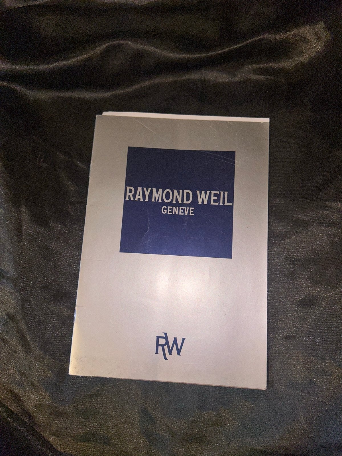 Raymond Weil Geneve Horloge Boekje/Handleiding, Sieraden, Tassen en Uiterlijk, Horloges | Heren, Gebruikt, Overige merken, Ophalen of Verzenden