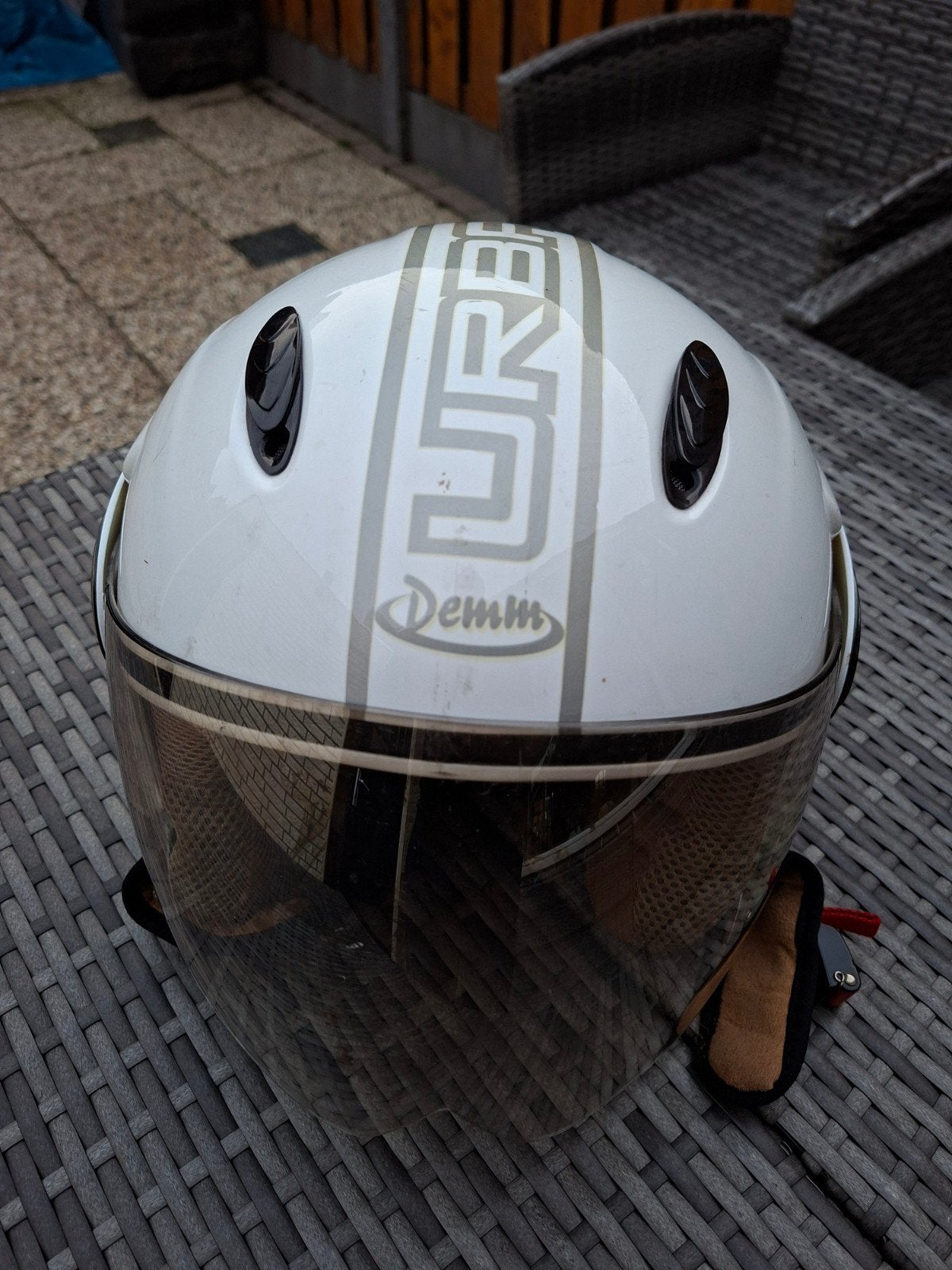 Demm Urban Style scooterhelm, maat M, Fietsen en Brommers, Ophalen, Gebruikt, Medium, Demm