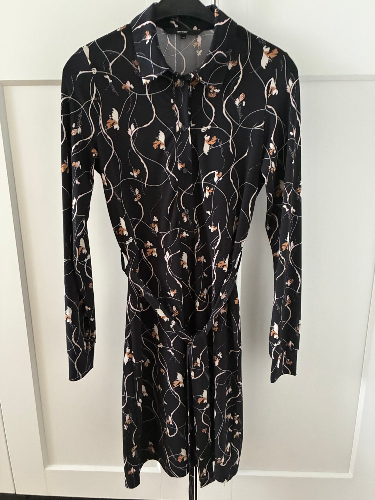 Jurk maat XS, Kleding | Dames, Verzenden, Zwart, Zo goed als nieuw, Knielengte