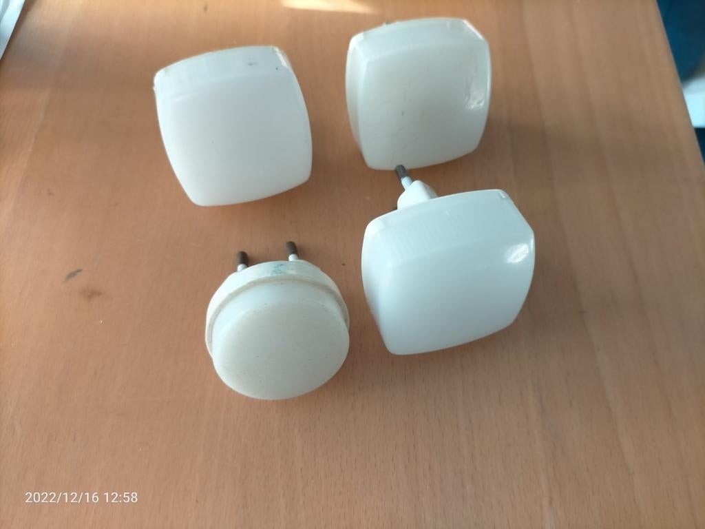 4 retro nachtlampjes, Ophalen, Huis en Inrichting