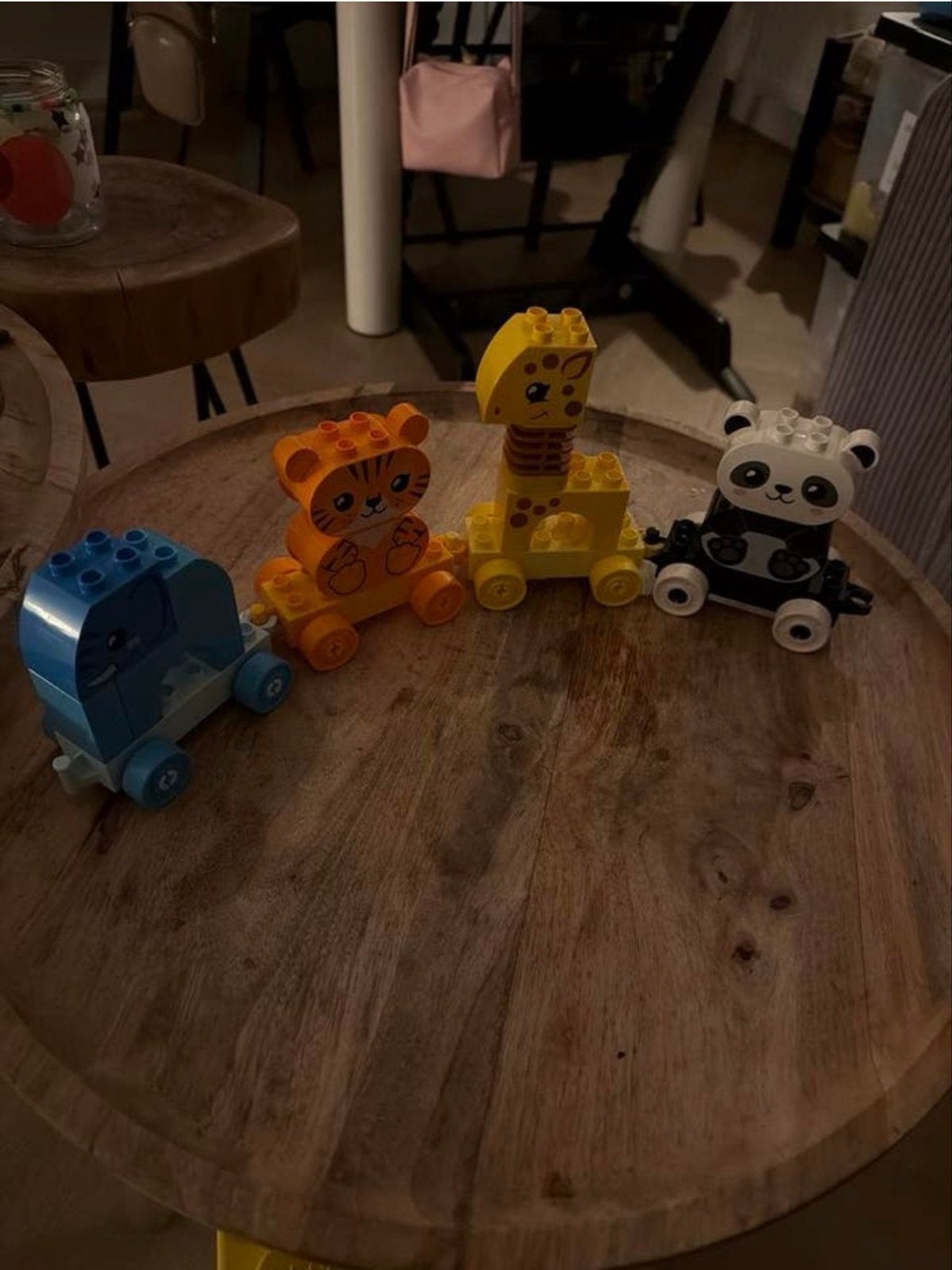 LEGO DUPLO Dieren Trein - 10955, Overige thema's, Ophalen of Verzenden, Zo goed als nieuw, Compleet