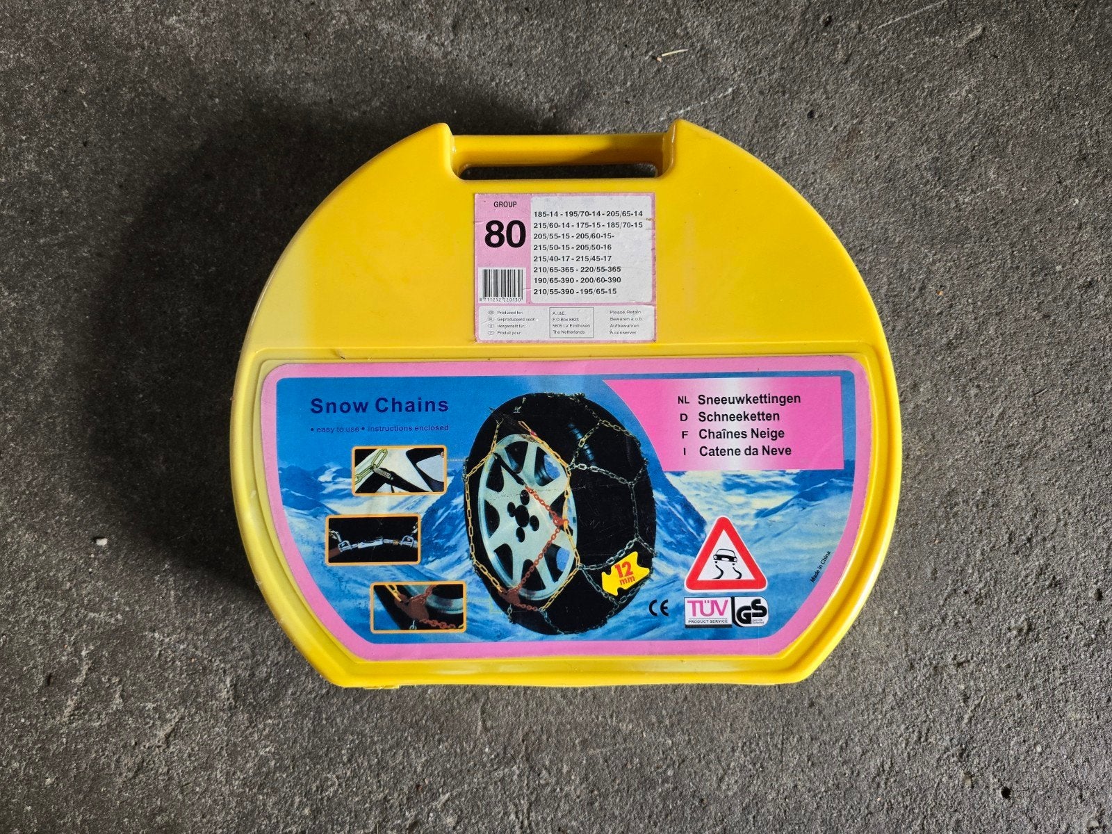Sneeuwkettingen - Groep 80 - Diverse bandenmaten, Ophalen of Verzenden, Nieuw